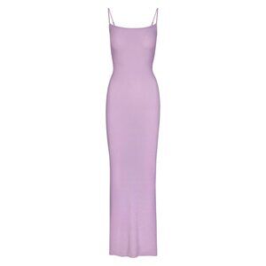 Skims NWT SOFT LOUNGE LONG SLIP DRESS | SUGAR PLUM - SUGAR PLUM / S x 1